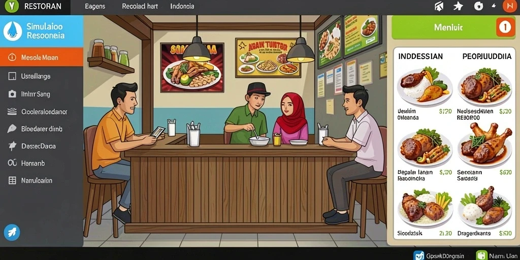 Tampilan antarmuka yang menarik dan user-friendly.
