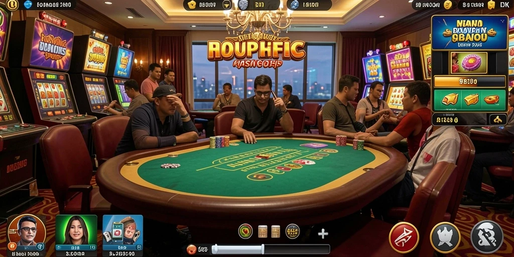 Tangkapan layar permainan slot yang menarik.