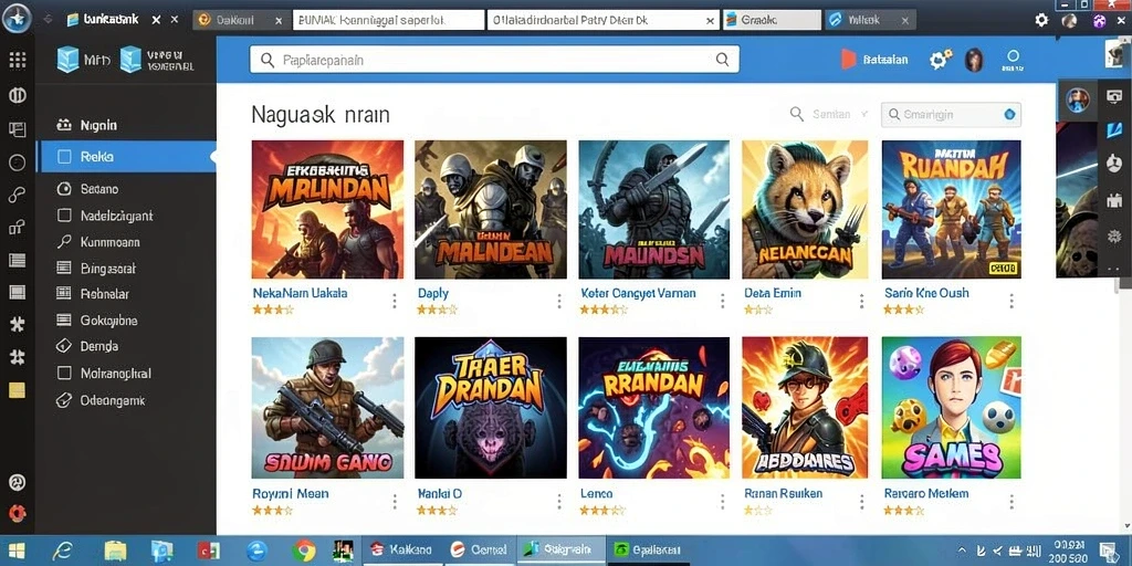 Tampilan antarmuka yang menarik dan mudah digunakan.
