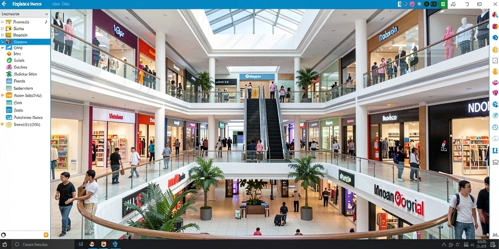 Screenshot menunjukkan pemandangan indah di level pertama.