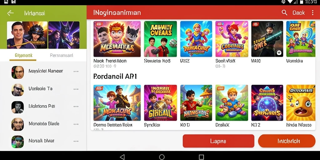 Tampilan antarmuka yang menarik dan mudah digunakan.