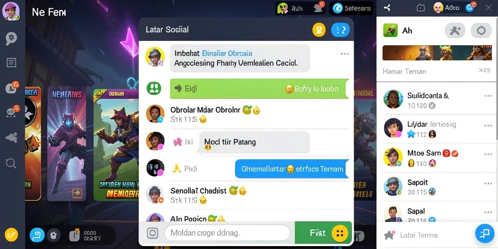 Tampilan awal yang mengundang dan ceria.
