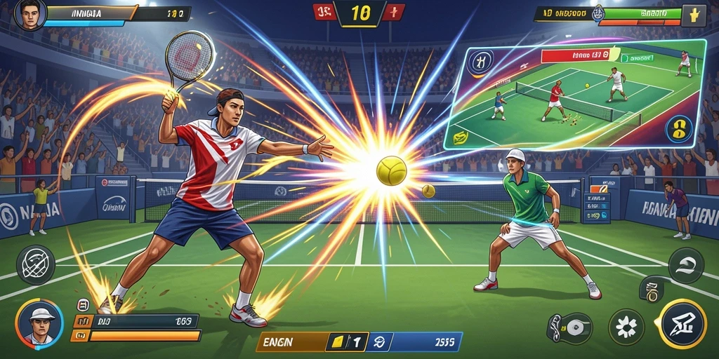 Tampilan antarmuka game yang menarik dan mudah dinavigasi.