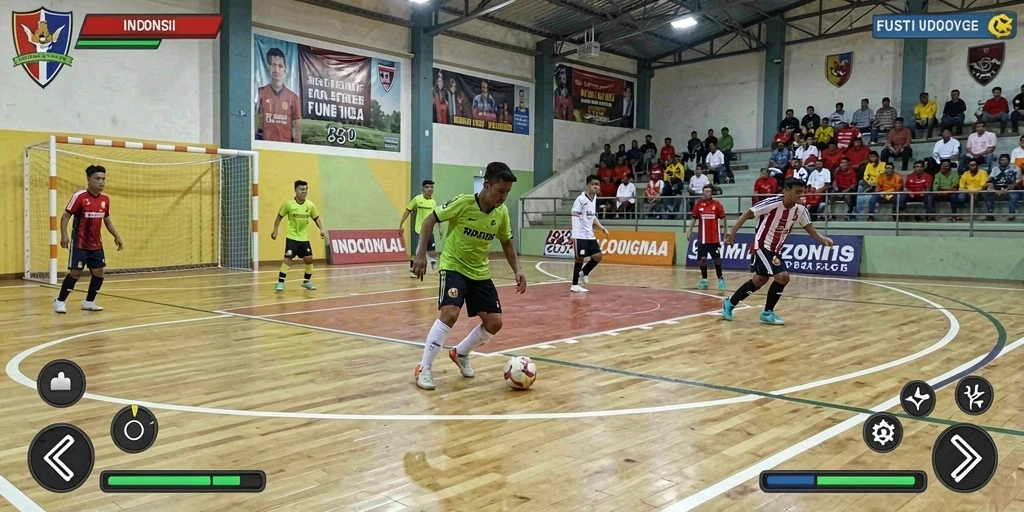 Tangkapan layar menampilkan karakter utama dalam petualangan seru.