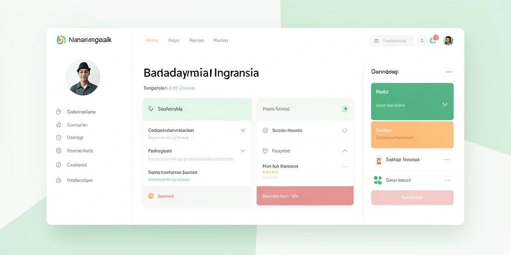 Tampilan antarmuka yang user-friendly.