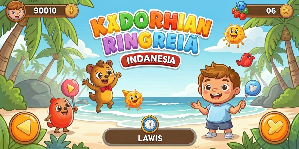 Tampilan antarmuka utama aplikasi NUSABET.