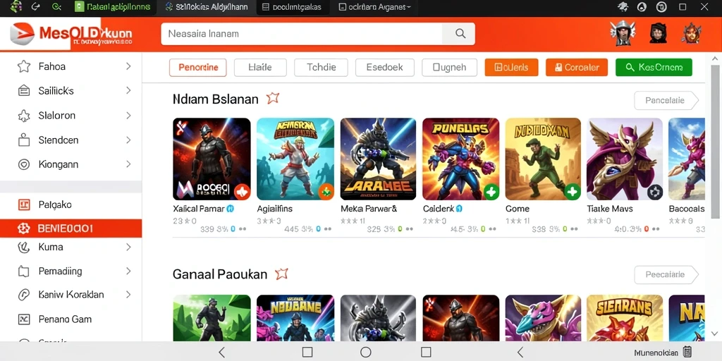 Tampilan antarmuka yang ramah pengguna.