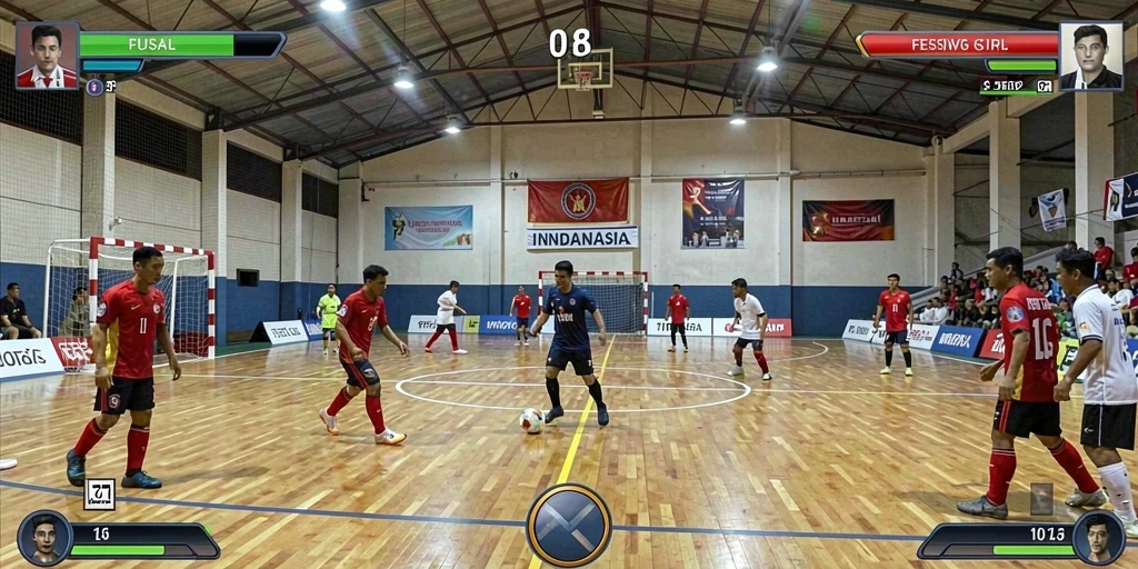 Screenshot tampilan utama permainan yang menarik.