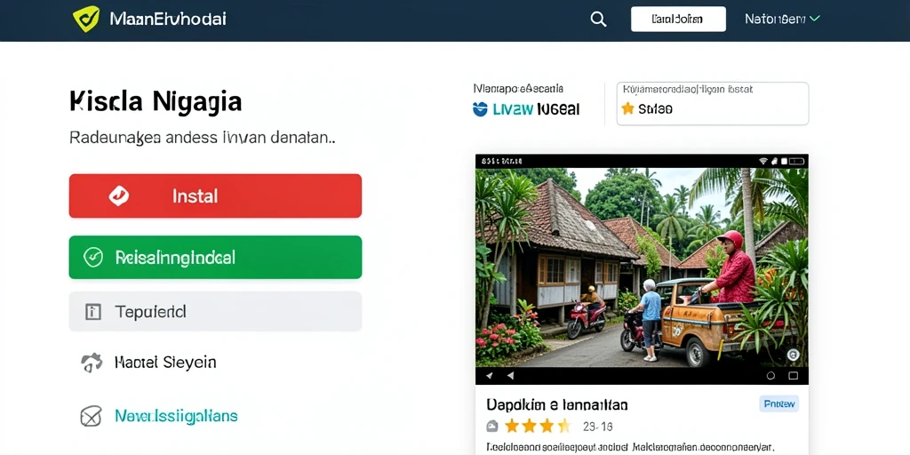 Screenshot menunjukkan karakter utama dalam pertempuran epik.