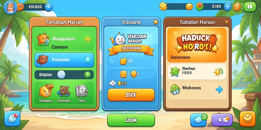 Tampilan antarmuka RUBAH4D yang menarik dan sederhana.