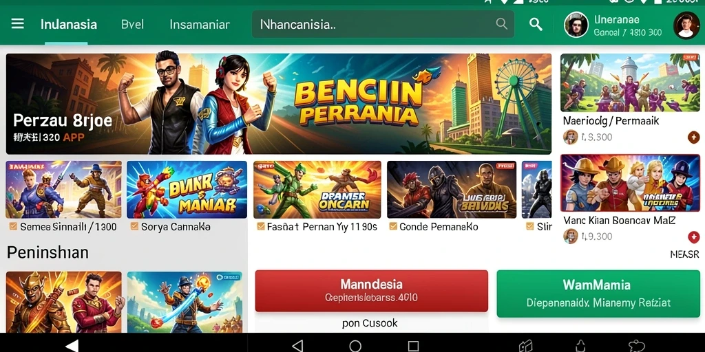 Tampilan grafis yang menawan dan detail.