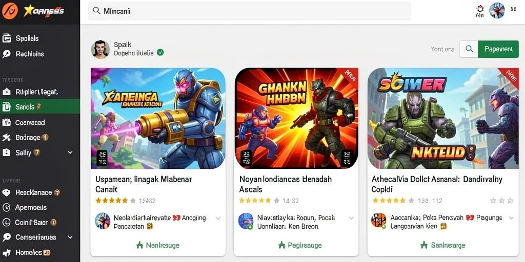 Tampilan antarmuka yang ramah pengguna dan menarik.