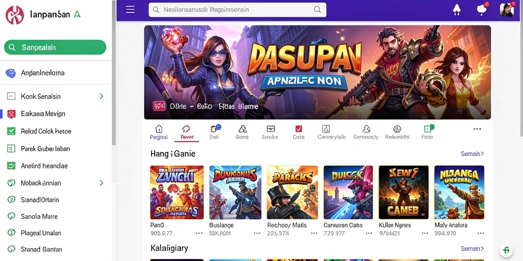 Tampilan antarmuka yang menarik dan intuitif.