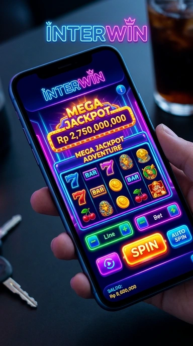 Cuplikan layar menu unduhan interwin untuk perangkat Android